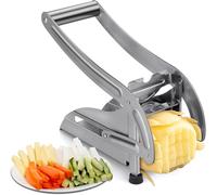 Coupe frites,Coupe Frite Professionnel,un coupe-légumes avec deux lames en acier inoxydable idéal pour couper des pommes de terre,des concombres et d'autres légumes et fruits