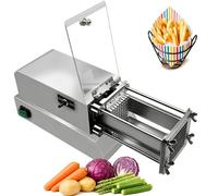 Coupe-frites électrique, Coupe-chips En Acier Inoxydable, Trancheuse De Pommes De Terre Commerciale Et Domestique Pour Concombres, Carottes, Patates Douces 12mm