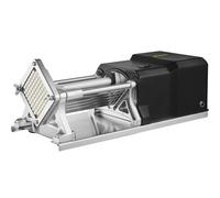 Coupe-frites électrique VEVOR avec 4 lames interchangeables - Coupe-pommes de terre électrique avec pieds antidérapants, puissant moteur en cuivre