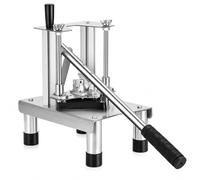Coupe-frites en acier inoxydable 100 kg/h | Outil de coupe rapide avec poignée ergonomique, pieds antidérapants et design facile à nettoyer pour pommes de terre