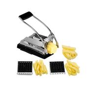 Coupe-frites - Essentiel - 3 grilles - Acier, plastique, caoutchouc - Fixation ventouse