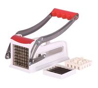 Coupe-frites - KZQ - Professionnel - Acier inoxydable - Double lame interchangeable - Poignée ergonomique