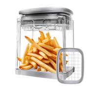 Coupe Frites Manuel, Découpe Légumes Multifonctions Rapide avec 1 Lame en Acier Inoxydable, pour Pommes de Terre, Carottes et Pommes