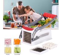 Coupe-Frites - Professionnel - Acier Inoxydable - 250x85x95mm - Utilisation Domestique et Commerciale