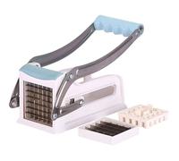 Coupe-frites professionnel, râpe-pommes de terre, accessoire pour friteuse, idéal pour couper les pommes de terre, （bleues）.