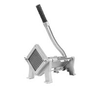 Coupe-frites, trancheuse à pommes de terre en acier inoxydable avec 4 lames et ventouses, coupe manuelle robuste pour pommes de terre, carottes, concombres, cuisine et utilisation commerciale