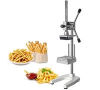 Coupe-frites, trancheuse de légumes commerciale avec 0,6 cm, 0,9 cm, 1,3 cm pour pommes de terre, tubercules, tomates et plus encore