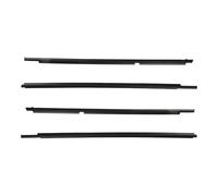 Coupe-Froid Automobile Joint Fenêtre Voiture 68161-35060 Pour Toyota Pour 4Runner 2003-2009 Garniture Fenêtre Moulure Fenêtre 4 Pièces Protecteur Ceinture Porte En Verre Colle Pare Brise Voiture