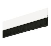 WOLFPACK LINEA PROFESIONAL - Boudin PVC avec Brosse pour Portes Blanc 1 mètre