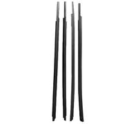 Coupe-froid pour voiture Compatible Avec Toyota Pour Tundra CrewMax 4-Doors 2007-2018 4 Pièces Ceinture D'étanchéité Pour Porte Extérieure Et Fenêtre 681640C010