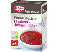 Coupe froide framboise groseille