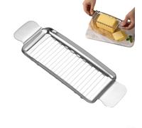 Coupe-fromage en acier inoxydable très résistant pour une utilisation en cuisine, adapté pour trancher le fromage, le beurre, le jambon