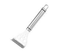 Coupe-fromage en bloc - En acier inoxydable - Ustensile de cuisine ergonomique pour couper du fromage dur comme le cheddar et la raclette - Également pour le beurre, la préparation des aliments, la