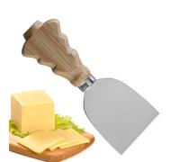 Coupe-Fromage pour Planche à Fromage - Découpe-Fromage avec Manche en Bois - Raclette à Confiture Couteau à Beurre Accessoire Cuisine pour Planche à Pizza et Plateau Charcuterie