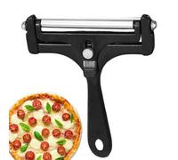 Coupe-fromage | Trancheuse à fromage pour bloc de fromage | Trancheuse à fromage de cuisson coupe-fromage recourbe-rasoir pour mozzarella raclette en acier inoxydable réglable pour la cuisine