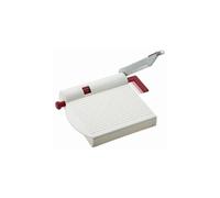 Westmark Trancheuse de Fromage, Epaisseur de Coupe Variable, Acier Inoxydable/Aluminium/Plastique, Fromarex, Blanc/Rouge/Argent, 70002260