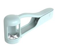 Coupe Fruit Vert pour Petits Fruits, Trancheur de Raisin et Tomate Cerise en Quartiers, Ustensile de Cuisine Pratique pour Salade de Fruits et Légumes, Gadget Essentiel pour Préparation Rapide
