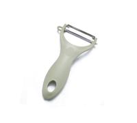 Coupe-fruits 3 en 1 en plastique vert clair pour kiwi, avocat, éplucheur, vide-pomme, beurre de karité