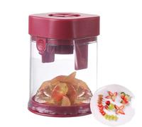 Coupe-fruits, coupe-tomates cerises multi-usages en acier inoxydable | Sûr, facile à utiliser, excellent accessoire de cuisine pour tomates, fraises, myrtilles