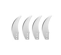 Coupe-fruits Et Légumes Agricoles, 4/6 Lames, Broyeur, Porc, Poulet, Alimentation, Lames De Remplacement For Mélangeur D'agitation Agricole(4pcs Blade)