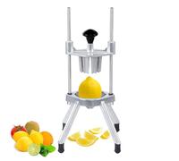 Coupe-fruits manuel robuste, coupe-fruits professionnel, idéal pour couper oranges, tomates, oignons, pommes de terre et plus encore, pour les réceptions en intérieur et en extérieur.(8 cloves)