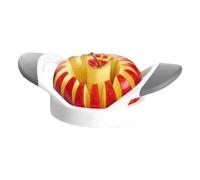 Coupe-fruits professionnel, trancheuse en métal robuste avec 16 disques | Dénoyauteur et distributeur de fruits en acier inoxydable pour légumes, cuisine, maison, extérieur, salle à manger