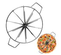 Coupe-gâteau - 33 x 30 x 4 cm - Séparateur de portion de gâteau de qualité alimentaire - Outil de mesure de disque portable - Aide à servir de dessert - Fête d'anniversaire de boulangerie - Guide de