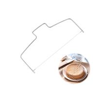 Coupe-Gâteau, Diviseur Gâteau Coupe-Fil Réglable Séparateurs en Acier Trancheur Pratique pour Pâtisserie en Acier Inoxydable Parfait pour Gâteaux Pâtisseries(Longueur 31,8 cm, Hauteur 16 cm)