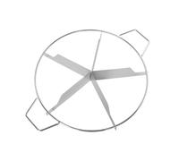 Coupe-gâteau, trancheuse, en acier inoxydable, marque-portions, diviseur à pizza, for des parts égales de 4 10, outils pâtisserie(5slice)