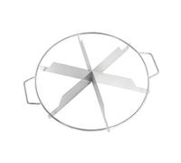 Coupe-gâteau, trancheuse, en acier inoxydable, marque-portions, diviseur à pizza, for des parts égales de 4 10, outils pâtisserie(6slice)