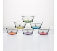 Coupe glace - TREND'UP - TRUVA - Lot de 6 - Couleurs assorties - Compatible lave-vaisselle