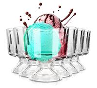 Eisbecher aus Glas 290 ml 6 Stück