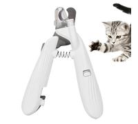 Coupe-Griffe pour Chat, Coupe-Ongles Pour Chiens De Petite Taille, Ponceuse À Griffes Avec Éclairage LED, Évite Les Coupes Excessives Pour Chien Chaton Lapin Soin Animal