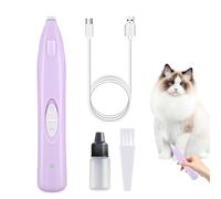 Coupe-Griffe pour Chien - Tondeuse Électrique pour Toilettage Canin,Appareil Rechargeable Pour Poils Visage Oreilles Fesses Et Yeux Des Animaux Domestiques