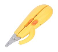 Coupe-griffes de Chat, Ciseaux à Ongles de Chat Glissement, Verrouillage à une Touche, Cactus Professionnel Longue Durée pour la Maison pour Chien (YELLOW)