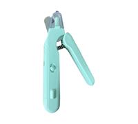 Coupe-griffes électrique 2 en 1 pour animaux de compagnie, avec éclairage LED, embout de sécurité et design ergonomique pour chiens et chats de petite, moyenne et grande taille