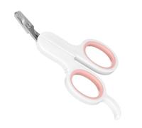 Coupe-griffes pour Animaux de Compagnie, Poignée Antidérapante, Blanc | Acier Inoxydable et Abs, Prise Confortable, Limite de Coupe, pour Chats et Chiens de Petite ou Grosse Taille