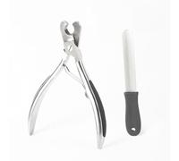 Coupe-griffes pour chiens de grande taille - Coupe comme du beurre - Robuste - En métal - Rasoir professionnel pour tous les chiens et chats avec ongles épais