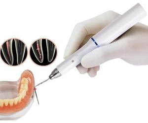 Coupe-Gutta Percha Dentaire sans Fil à 4 Pointes | Stylo Chauffant sans Fil, Outil de Soins bucco-dentaires, avec Station de Chargement, Stylo d'obturation des Dents Gutta Percha, 110V/240V