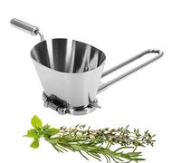 Coupe-herbes multifonction en acier inoxydable - Hachoir manuel et hachoir à épices, hachoir à herbes et râpe pour oignons, ail, noix, piment, gingembre et coriandre