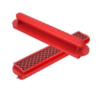 Coupe-hot dog - Trancheuse à hot dog en | Coupe-saucisse multifonction pour barbecue, trancheuse à jambon légère et portable | Outil de cuisine pour barbecue de camping en plein air, rouge