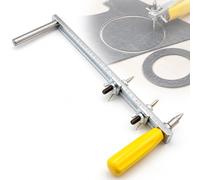 Coupe-joints Manuel Portable, Lame Double Pour Caoutchouc Et Ptfe, Coupe-joints Rotatif À Double Lame Réglable De 40 À 600 Mm Pour Caoutchouc Et Ptfe, Sans Alimentation Électrique