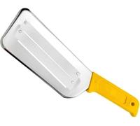 Coupe-julienne à double lame, trancheuse double couche en acier inoxydable, coupe-légumes multifonctionnel, couteau déchiqueteur, trancheuse à chou (jaune)