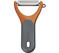 Zyliss Eplucheur à Julienne, Lame Dentelée Acier Inoxydable, Manche en Paille de Blé écologique, Passe au Lave-Vaisselle, Garantie 5 Ans