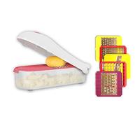 Coupe-légume manuel Idéal mandoline fruits et légumes Kit coupe-oignons, trancheuse cuisine coupe-pommes de terre