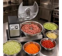 Coupe-Légumes Électr, Cutter Table, Mandoline Pro, Hachoir Viande