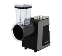 Coupe-légumes électrique 1000 W, avec fond antidérapant, râpe de cuisine électrique, râpe à légumes, avec dix lames de rechange, différentes formes de coupe