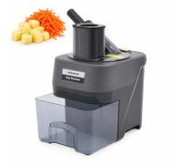Coupe-légumes électrique, coupe-légumes commercial, 340 x 220 x 260 cm | Robot de cuisine compact avec service express, peut être coupé en tranches, en dés ou haché, julienne