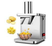 Coupe-légumes électrique, découpe automatique pour pommes de terre, oignons, carottes, amovible rapidement et efficacement pour un nettoyage facile, idéal pour une utilisation en cuisine