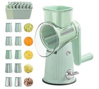 Coupe-Légumes Électrique En Acier Inoxydable 250 W Râpe À Légumes Multifonction Avec 5 Lames Et Grande Fente De Remplissage Pour Fr